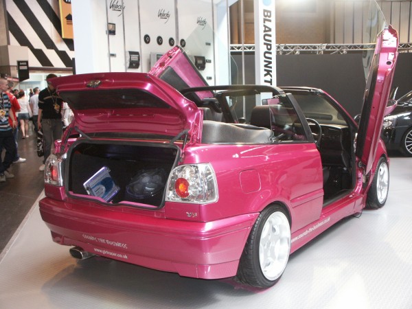 VW Golf Convertible Lambo Doors Rear